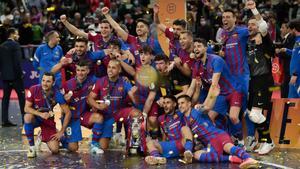 El Barça alzó en Jerez su tercera Supercopa