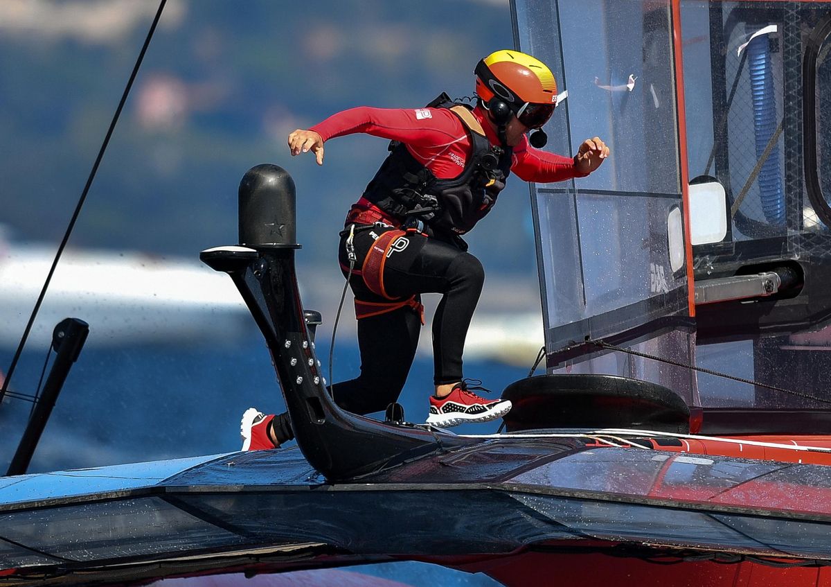 El F50 Victoria, tercero en Francia en el circuito de SailGP El F50 Victoria, tercero en Francia en el circuito de SailGP
