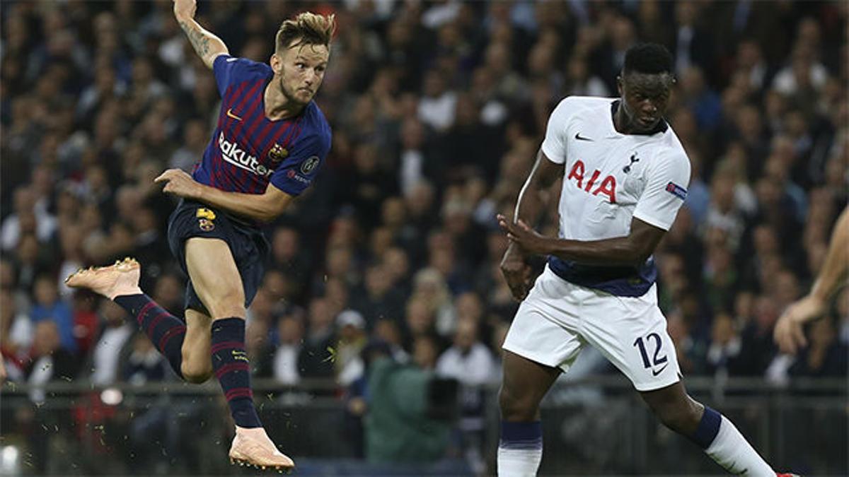 El gol de Rakitic ante el Tottenham, elegido mejor gol de la fase de grupos de la Champions