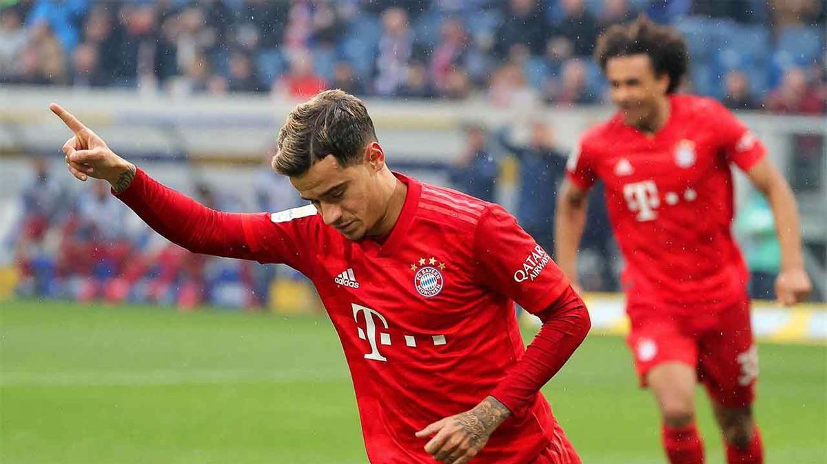 Los mejores goles de Coutinho con el Bayern