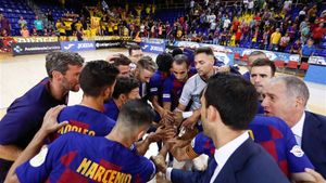 Los azulgranas están a un solo paso de la Final Four Los azulgranas están a un solo paso de la Final Four