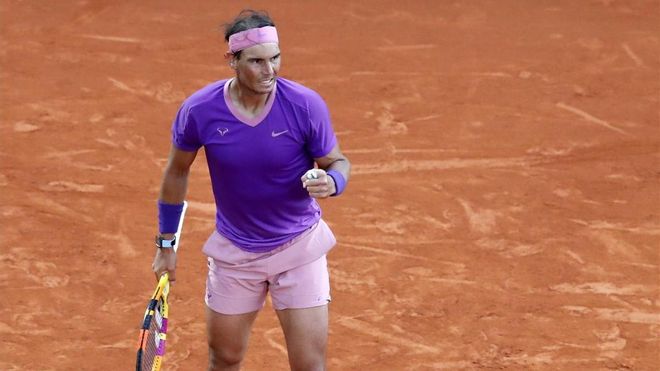 Rafa Nadal, en Montecarlo Rafa Nadal, en Montecarlo
