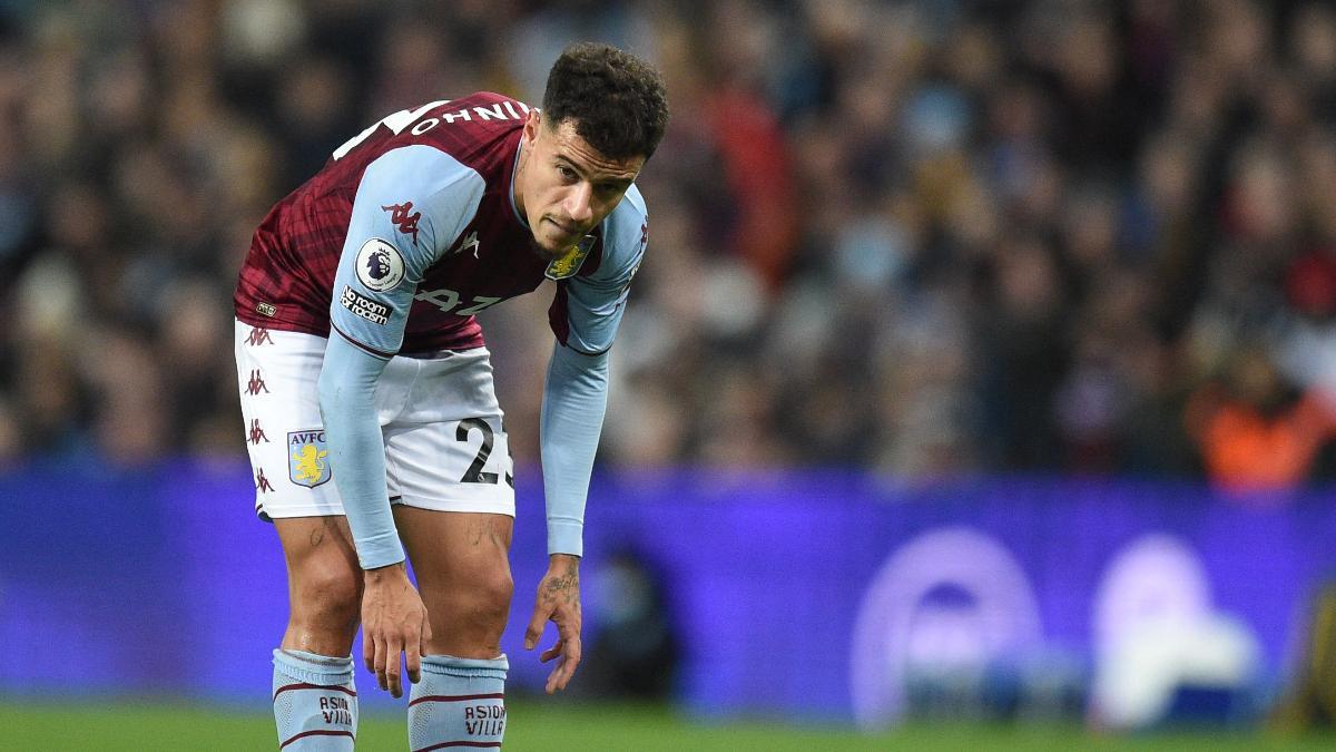 Philippe Coutinho está pasando por un bache en el Aston Villa | AFP