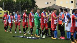 Girona y Ripoll han jugado un partido muy especial y solidario