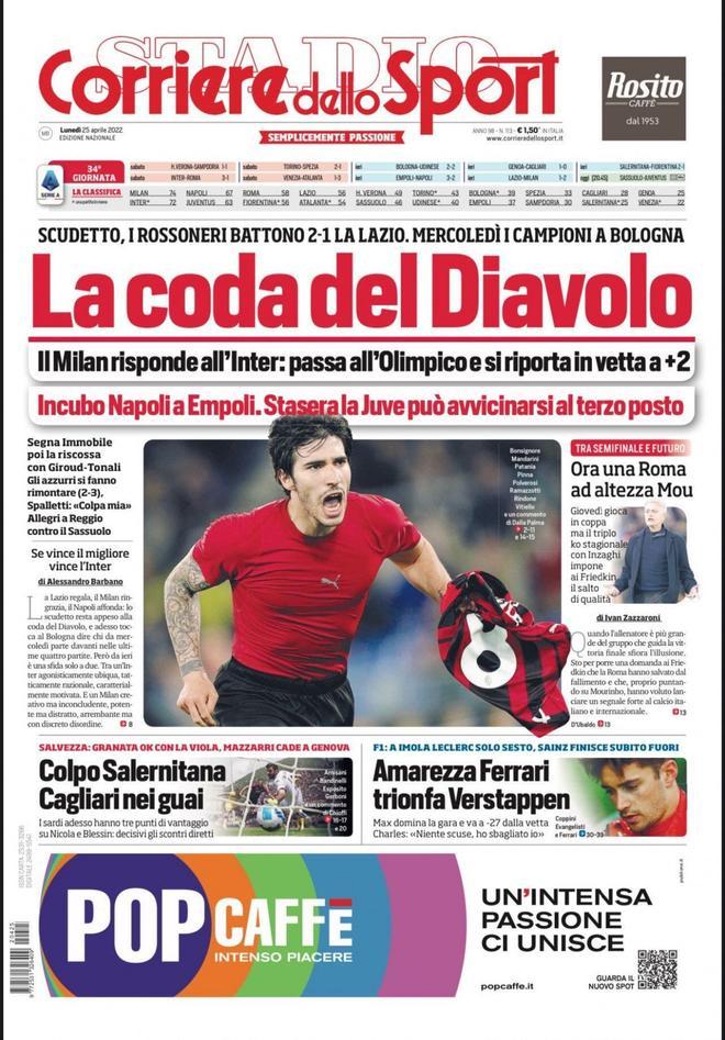 Las portadas de la prensa deportiva de hoy