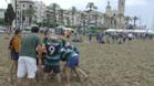 La playa de la Fragata de Sitges se llenará de Rugby