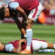 Diego Carlos, lesionado con el Aston Villa