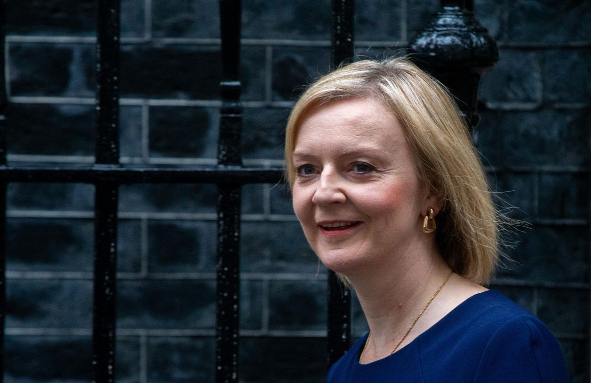 La primera ministra británica, Liz Truss. La primera ministra británica, Liz Truss.