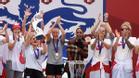 Gran fiesta del fútbol femenino inglés