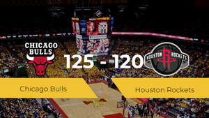 Triunfo de Chicago Bulls ante Houston Rockets por 125-120 Triunfo de Chicago Bulls ante Houston Rockets por 125-120