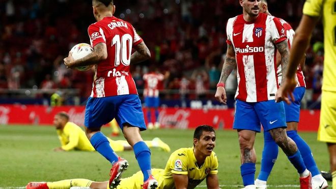 Un tardío gol del Atlético de Madrid le impidió al Villarreal sumar su primera victoria de la temporada Un tardío gol del Atlético de Madrid le impidió al Villarreal sumar su primera victoria de la temporada