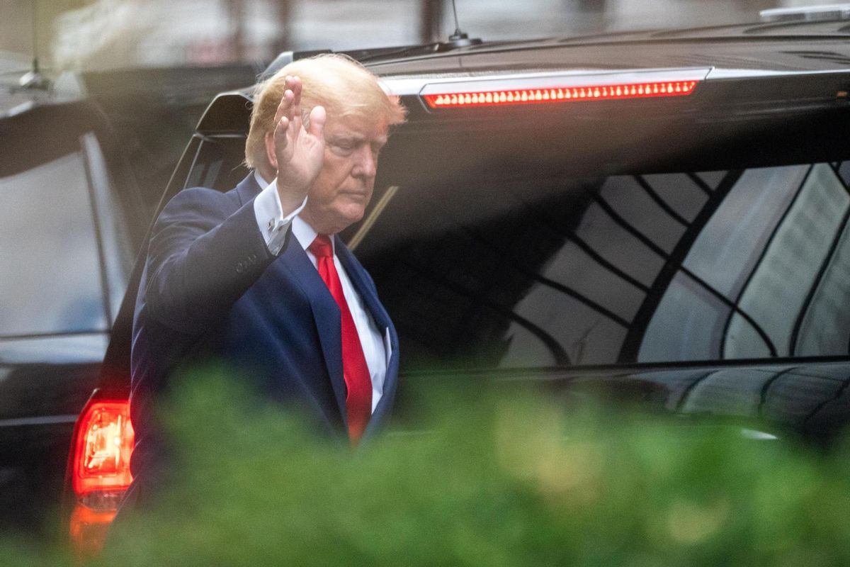 Donald Trump departs Trump Tower two days after FBI agents raided his Mar-a-Lago Palm Beach home, in New York City Donald Trump departs Trump Tower two days after FBI agents raided his Mar-a-Lago Palm Beach home, in New York City