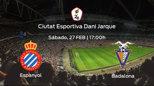 Previa del partido de la jornada 18: Espanyol B contra Badalona Previa del partido de la jornada 18: Espanyol B contra Badalona