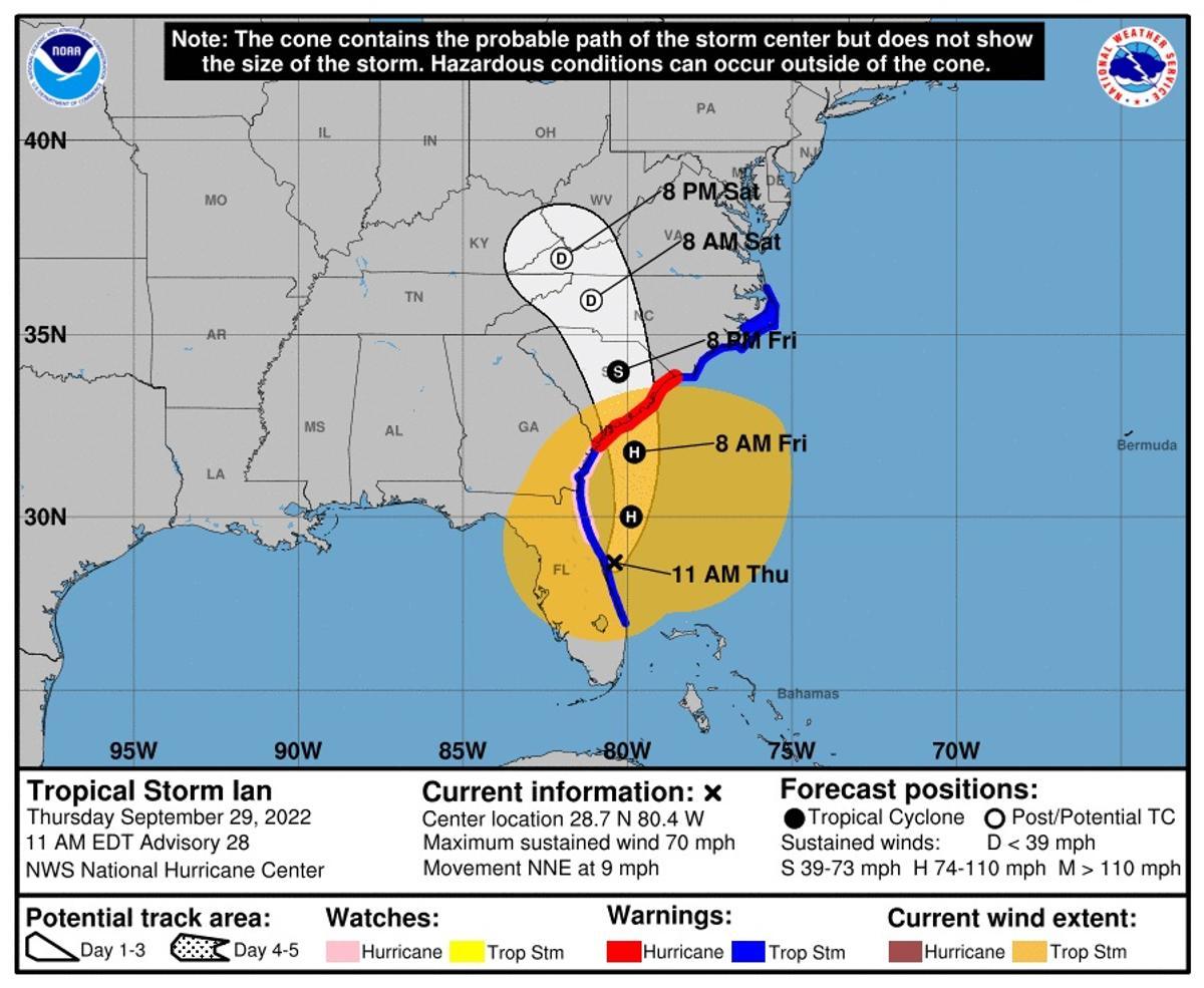 El huracán Ian deja al menos 17 fallecidos en Florida
