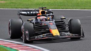 Max Verstappen, el más rápido del viernes en Japón