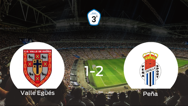 La Peña Sport doblega al Valle Egüés por 1-2 La Peña Sport doblega al Valle Egüés por 1-2