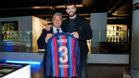 La camiseta del último partido de Piqué ya está en el museo del FC Barcelona