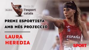 Laura Heredia, premio al deportista con más proyección femenina