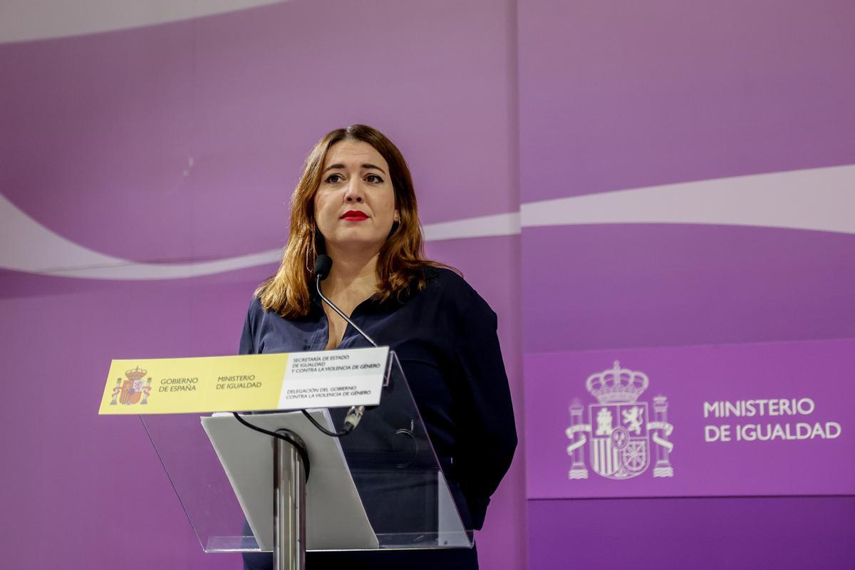 Archivo - La secretaria de Estado de Igualdad y contra la Violencia de Género, Ángela Rodríguez Pam