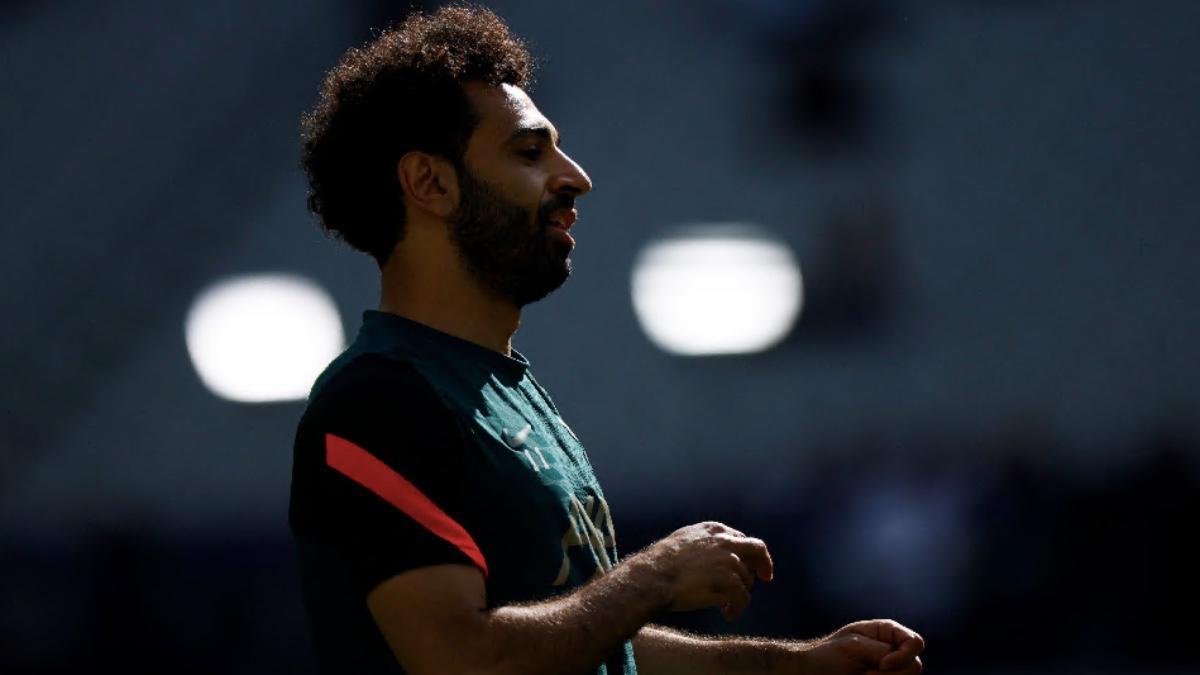 Salah en la previa de la final de la Champions Salah en la previa de la final de la Champions