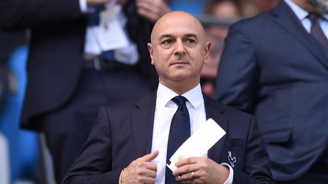 Daniel Levy, presidente del equipo de Londres. Daniel Levy, presidente del equipo de Londres.