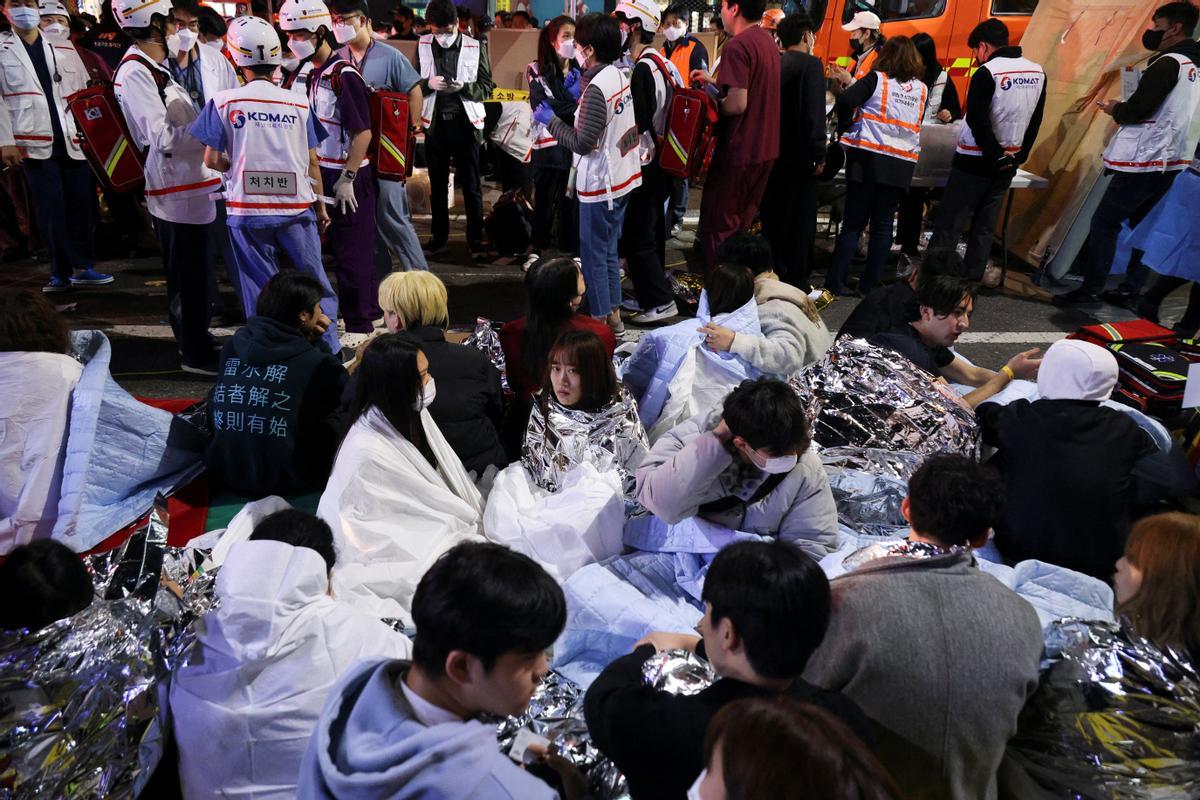 Stampede during Halloween festival in Seoul