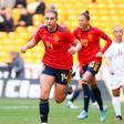 Alexia Putellas celebra un gol con la selección española en una imagen de archivo