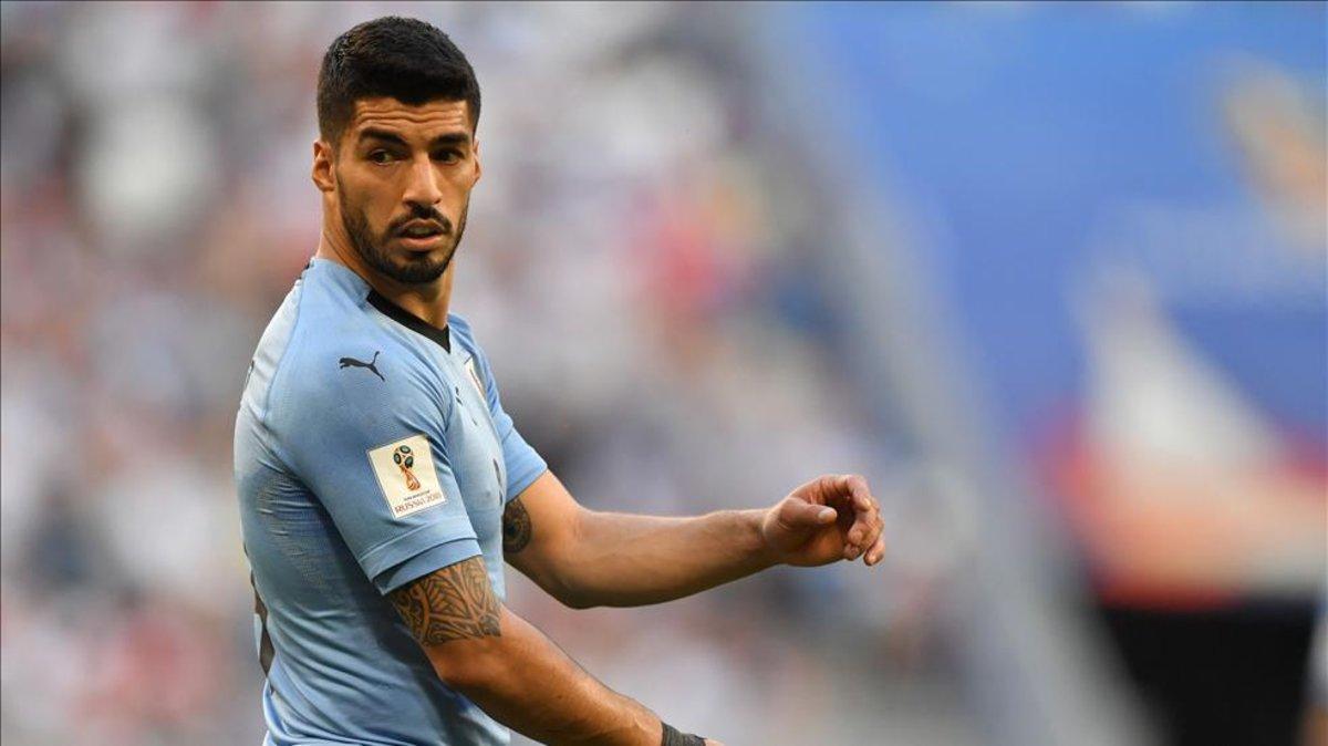 Luis Suárez no jugará con Uruguay en los próximos dos amistosos