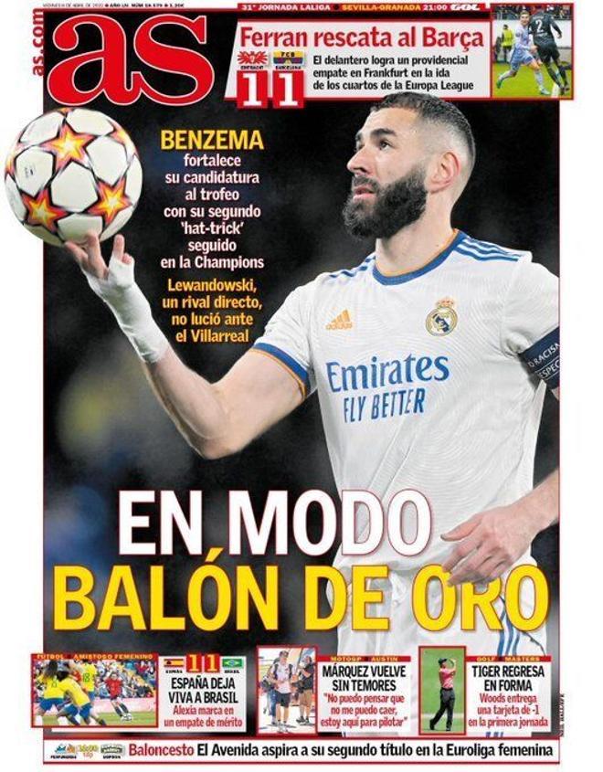 Las portadas de la prensa deportiva de hoy