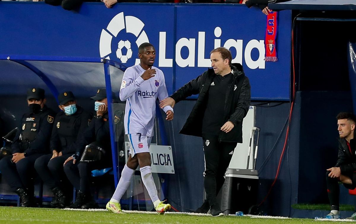 ¡Surrealista! Dembélé no se había enterado que había sido sustituido ¡Surrealista! Dembélé no se había enterado que había sido sustituido