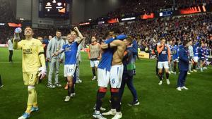El Rangers jugará la final de la Europa League 14 años después de perder su única final, ante el Zenit