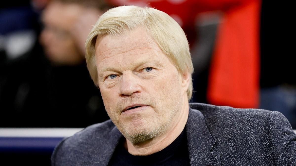 Oliver Kahn, presidente del Consejo Directivo del Bayern, momentos antes del encuentro de Champions frente al Inter de Milán Oliver Kahn, presidente del Consejo Directivo del Bayern, momentos antes del encuentro de Champions frente al Inter de Milán