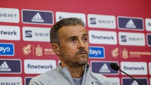 Luis Enrique, en rueda de prensa Luis Enrique, en rueda de prensa
