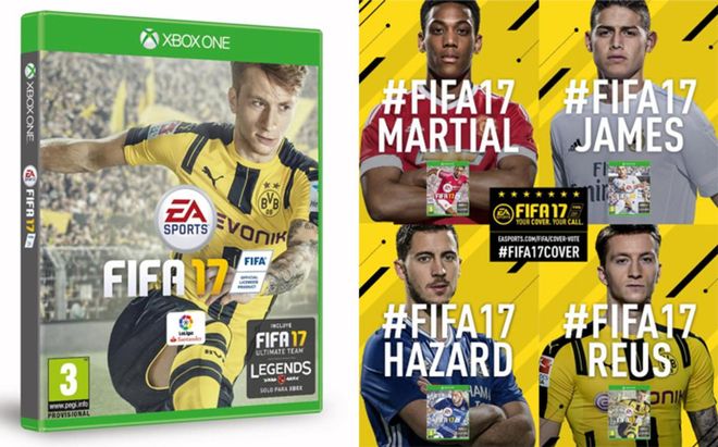 Reus será la portada del FIFA17 Reus será la portada del FIFA17
