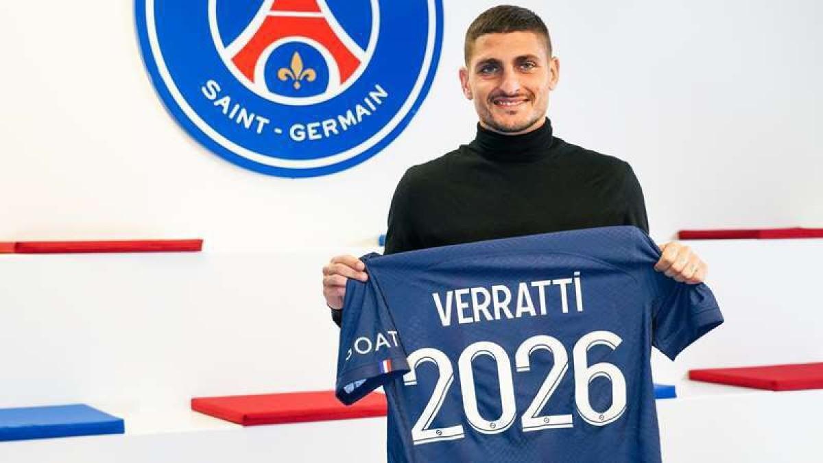 Verratti Renueva Con El Psg Hasta 2026 