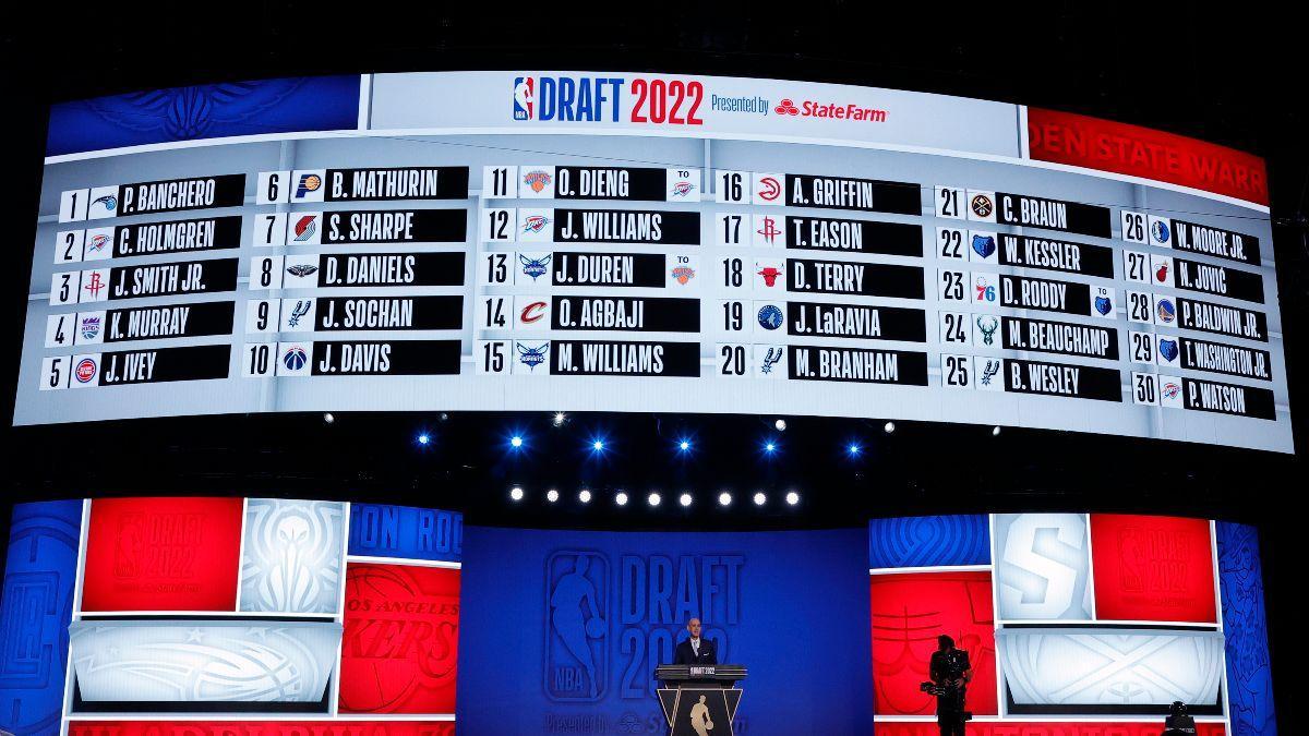Las elecciones de la primera ronda del Draft de la NBA 2022