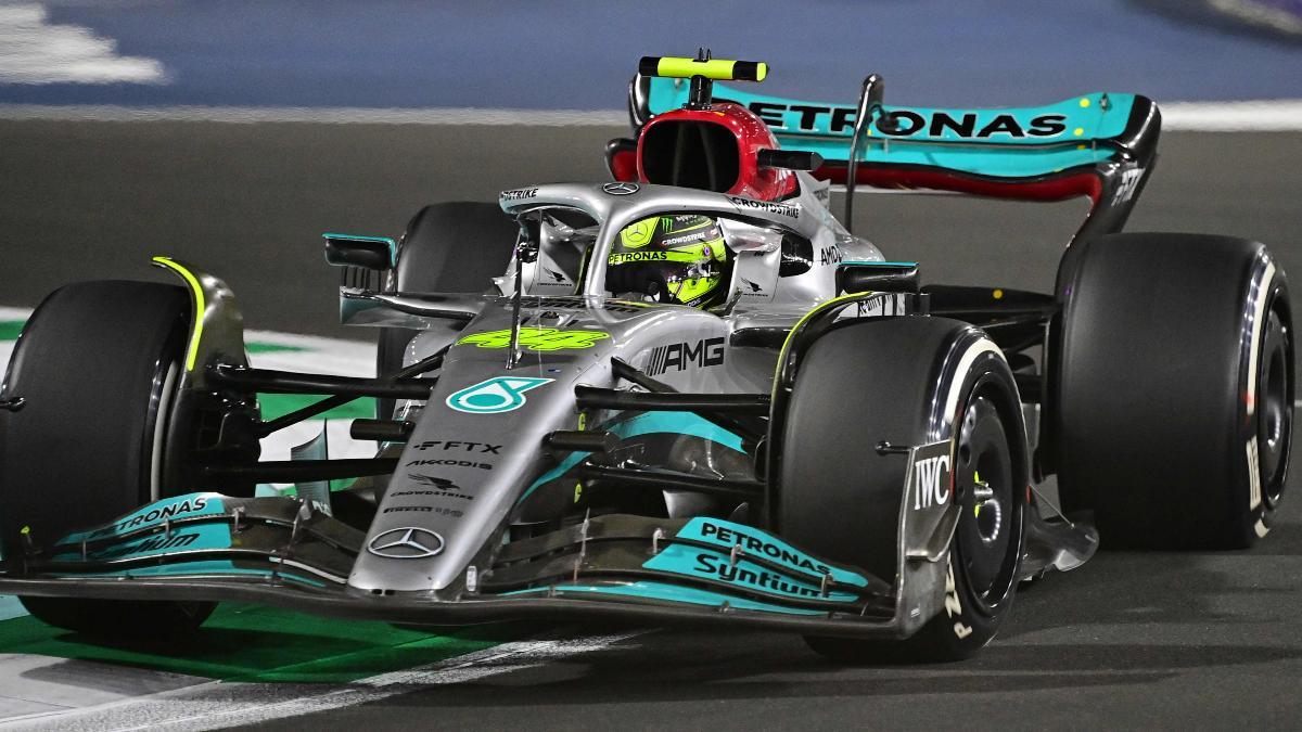Hamilton, durante el último Gran Premio