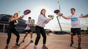 Cuatro estrellas del pádel que quieren triunfar en el Palau Sant Jordi Cuatro estrellas del pádel que quieren triunfar en el Palau Sant Jordi