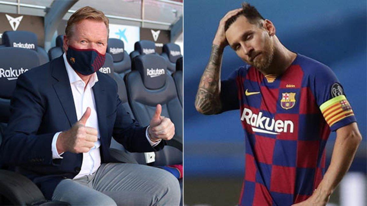 Así ha sido cumbre: Messi expresa sus dudas a Koeman (ES)