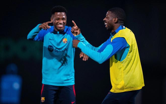 Las mejores fotos de la vuelta al trabajo del Barça