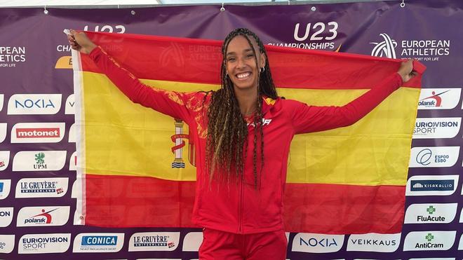 María Vicente en triple salto y Daniela García en 800 metros, campeonas de Europa sub-23