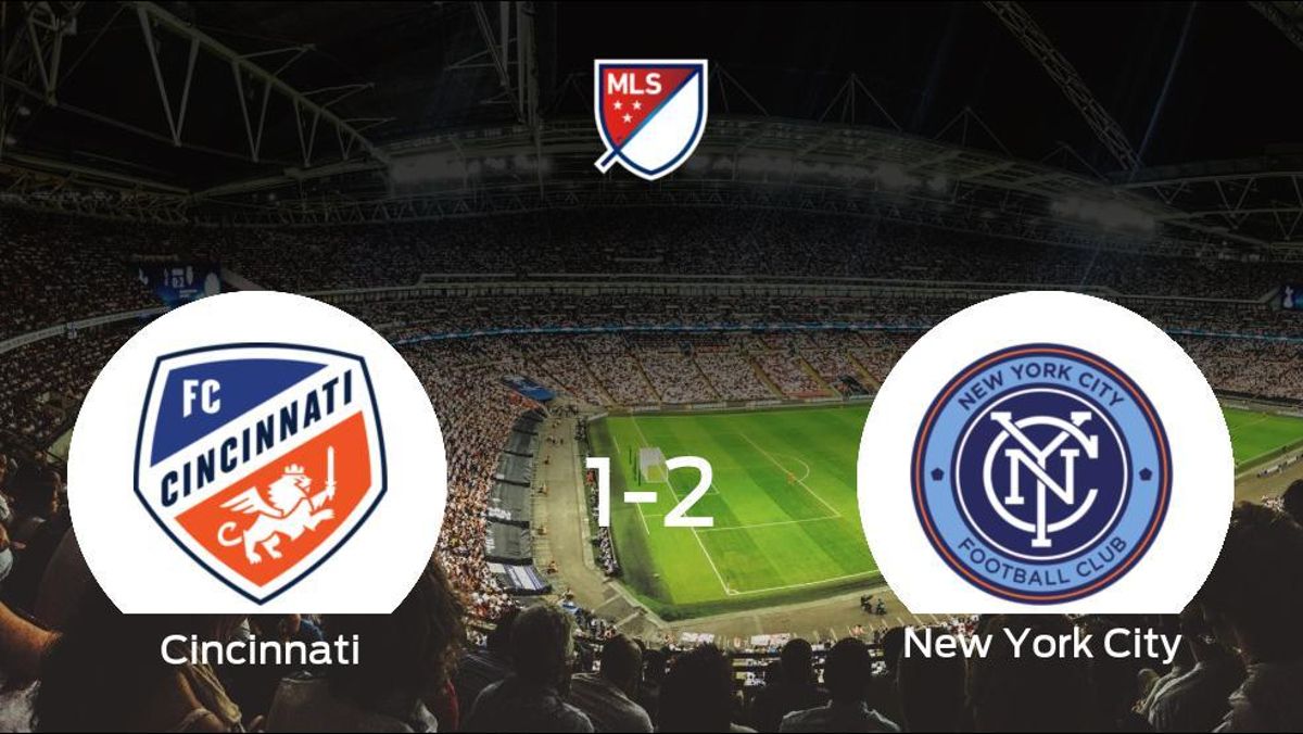 El New York City vence 1-2 al Cincinnati y se lleva los tres puntos El New York City vence 1-2 al Cincinnati y se lleva los tres puntos