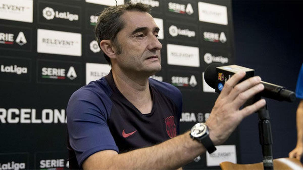 Valverde: Dudo que recuperemos a Messi para el viernes