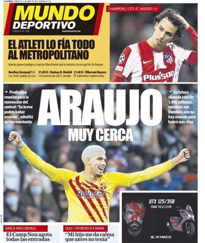 Las portadas de la prensa deportiva de hoy