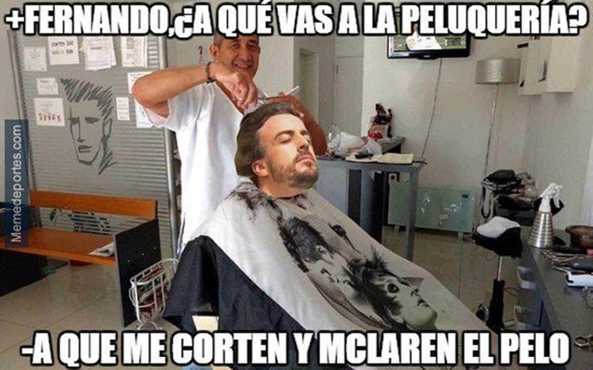 Los mejores memes de Fernando Alonso tomando el sol en Interlagos
