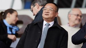 Chen Yansheng, presidente y máximo accionista del club Chen Yansheng, presidente y máximo accionista del club