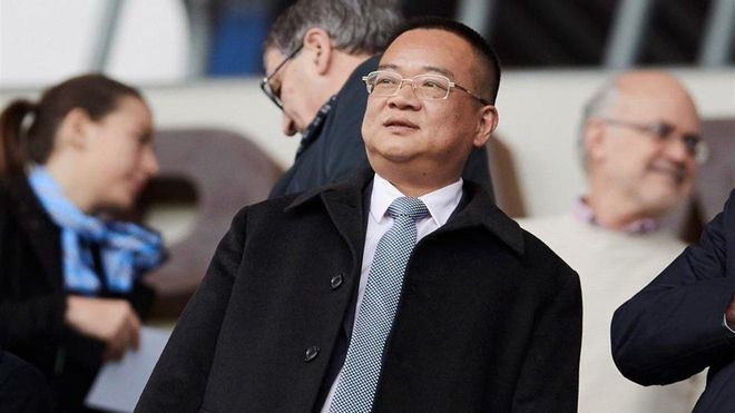Chen Yansheng, presidente y máximo accionista del club Chen Yansheng, presidente y máximo accionista del club