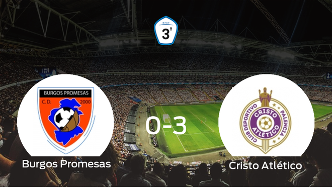 El Cristo Atlético se lleva los tres puntos a casa tras golear al Burgos Promesas (0-3) El Cristo Atlético se lleva los tres puntos a casa tras golear al Burgos Promesas (0-3)
