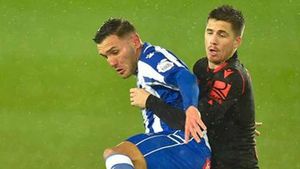 Lucas Pérez, jugador del Deportivo Alavés Lucas Pérez, jugador del Deportivo Alavés
