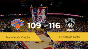 Brooklyn Nets logra la victoria frente a New York Knicks por 109-116 Brooklyn Nets logra la victoria frente a New York Knicks por 109-116